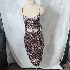 Minette midi pencil dress